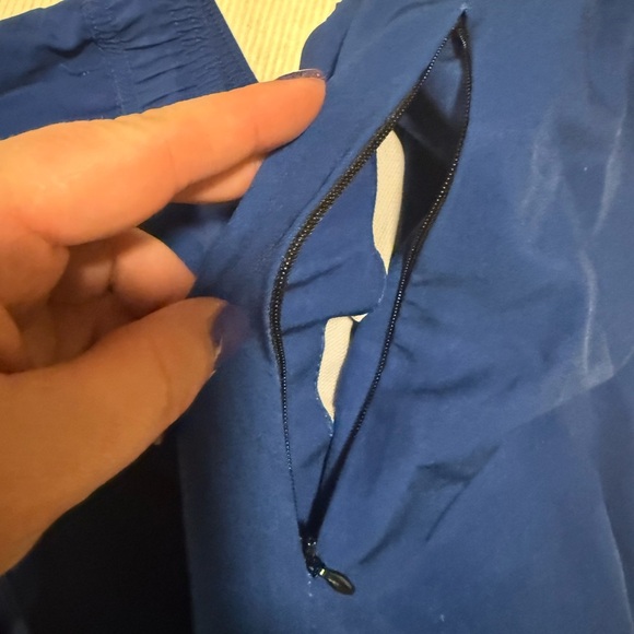 Surfcuz Blue Swim Trunks with Pink Drawstring - Picture 4 of 8